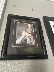 MCM Marilyn Monroe “Leggy” Micheal Ochs Photo Glass Frame 1953