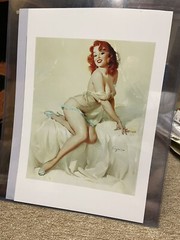 1940’s 50’s Repro Photo Lithography 13×19 Pinup Lot Of 6 Beautiful
