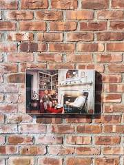 Original Signed Color Photograph Norman Rockwell. Norman And Mary Rockwell. 1973