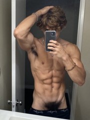 [A592] Handsome Male Cute Model Showing Off Body And Muscles