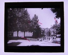 Karlsruhe Durlach Marstall historical motif glass picture