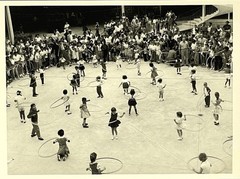 Hula Hoop Contest 1959 Fotofolio Art Print Card Photo By Martha Cooper 4.25”x6”