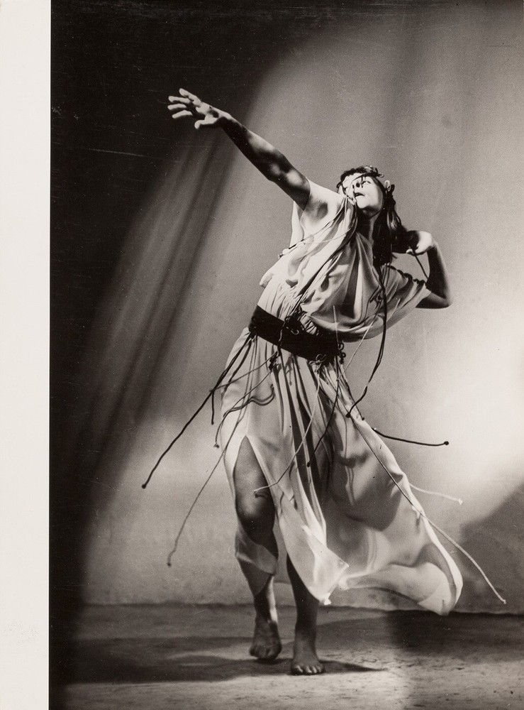 Siegfried Enkelmann vintage gelatin silver print, Dore Hoyer „Ophelia“, 1941