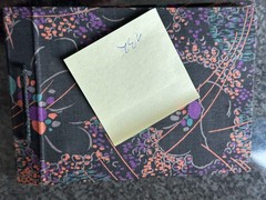 old photo album civilian with defects, civilian, /132