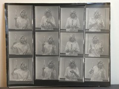NEWLY FOUND Hendrickson PHOTO Contact Sheet Proof & Negatives MARILYN LOOK-ALIKE