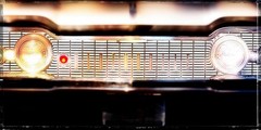 Fine Art Photography, Color print, 9×18, Oldsmobile Grill, Classic Car