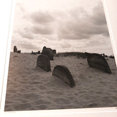 Andy Katz Karczew Poland Jewish Cemetery Silver Gelatin Photograph Signed LE