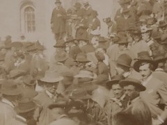 Old Process Photo 1900 – Saint Alban Church Location in Limagnole (48)