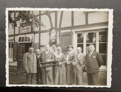 Photo View Inn Taproom Zassenhaus Beer Advertising Enamel Sign Old
