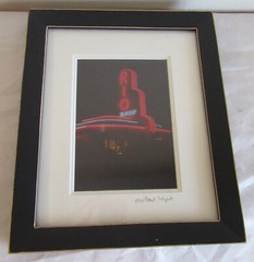 Michael Stipek Signed & Matted “Rio Burger” Photograph 11.5 x 9.5″ Frame