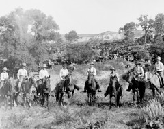 A group of Texas cowboys 1901 Photograph Print 11″x14″