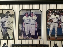 New York Yankees Legendary Teammates Framed Picture Photo Collage Ruth Jeter