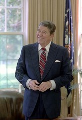 Ronald Reagan 8×10 Photo President Reagan Portrait Vintage White House 40th USA
