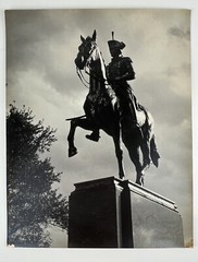 Vintage Large Black And White Photograph Photography Print George Washington 14”