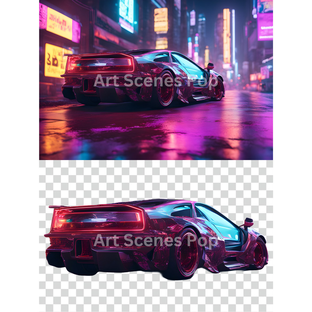 Cyberpunk Car Digital Art Wallpaper Image Picture Photo 2024 By Art Scenes Pop