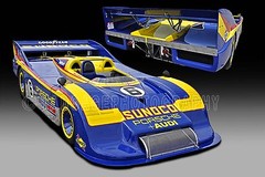 1973 Porsche 917 30KL Vintage Classic Race Car Photo CA-0529