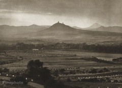 1948/56 JOSEF SUDEK Czech Mountain Hasenburg Landscape Original Photo Gravure