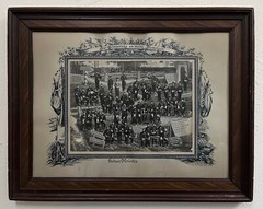 Vintage 1910-1912 German Military Photograph Patriotic Soldiers Commemorated