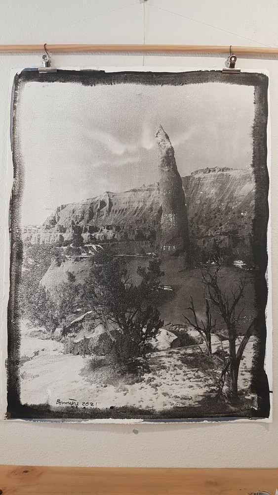 KODACHROME BASIN UTAH,BONNIERE,29″X22.5″,SELF MADE SILVER GELATIN,ONE OF A KIND