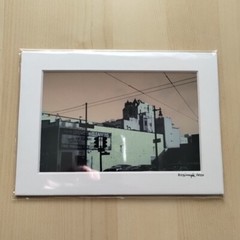 Matted Photo Print San Francisco Buildings Modern Photography Home Decor