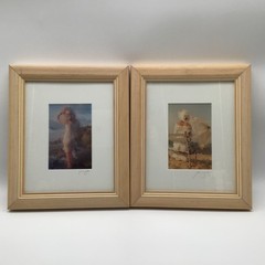 John Galbo Photography Framed Impressionist SIGNED Set-Kim 2 & Sand Sea Mary