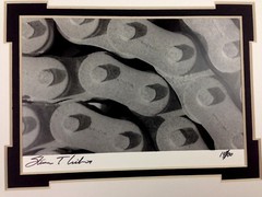 Black & White Photo Abstract Links Matted Numbered Signed Art Photography