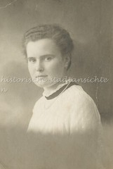 Portrait Young Woman – Vintage Photo 1900s
