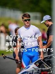 MALE PORTRAIT #0725-245- athletes series- rowers – free shipping in usa