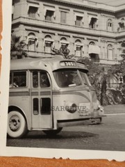 Photo Bus Buenos Aires Argentina 1950s F2