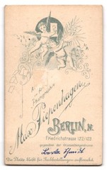 Photography Max Piepenhagen, Berlin, Friedrichstrasse 122/123, Mrs. Schmidt in