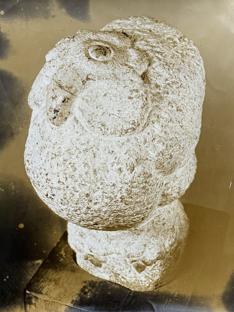 Japanese American Photographer Soichi Sunami Silver Gelatin Photo Of Sculpture
