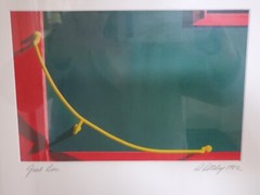 Photographic Art Work by David Ritchey. Signed and dated. Title: «grab bar»