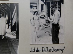 Old Photo Album from 1953, Switzerland Travel, Cars, Tram, Technology, Zurich, Freiburg
