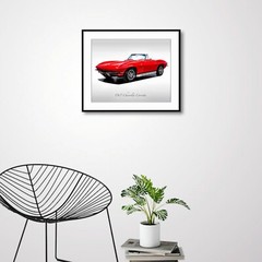 Classic Cars – 1965 Chevrolet Corvette in Rally Red – Muscle Car