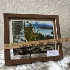 Amanda Eunice «Lake Tahoe, Nevada» Framed Color Landscape Photo Nature