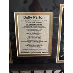 Dolly Parton Photos Matted Cardboard Collectable 16″x20″ (Non-Framed)