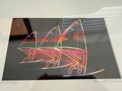 Photography Art – Matted & Framed ’84 Surfing, 80/150 Alex Pietersen. UPWIND.