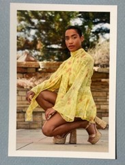 Beautiful African American Female Figurative Art Model Nice Set Of Outdoor Poses