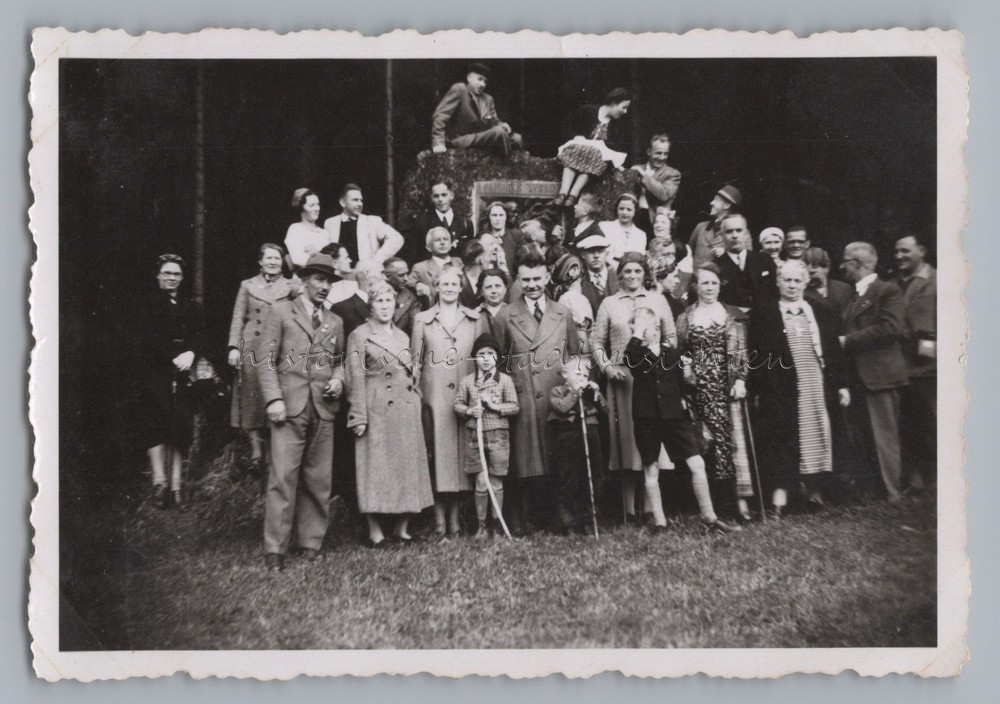 Blacksmith Mountain Kovářská Bohemia Czech Republic – Sweden Monument – Old Photo 1930s