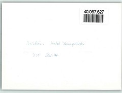 40067627 – 1000 Berlin Mitte Hotel Kempinski