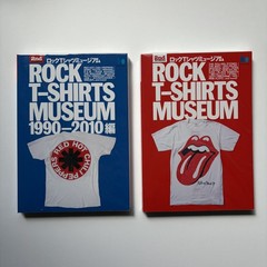 Rock T-Shirts Museum Book Set Of 2 Vintage Rock T-Shirts Collection Japanese