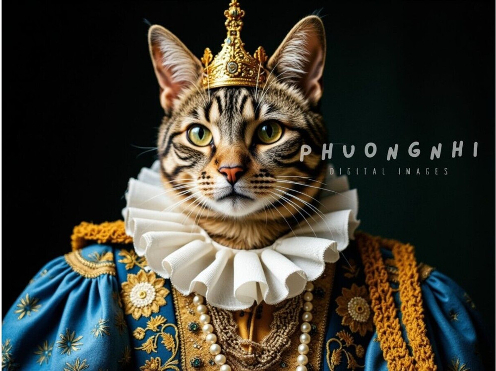 Digital Image Picture Photo Wallpaper Background Desktop Art Royal Cat Image