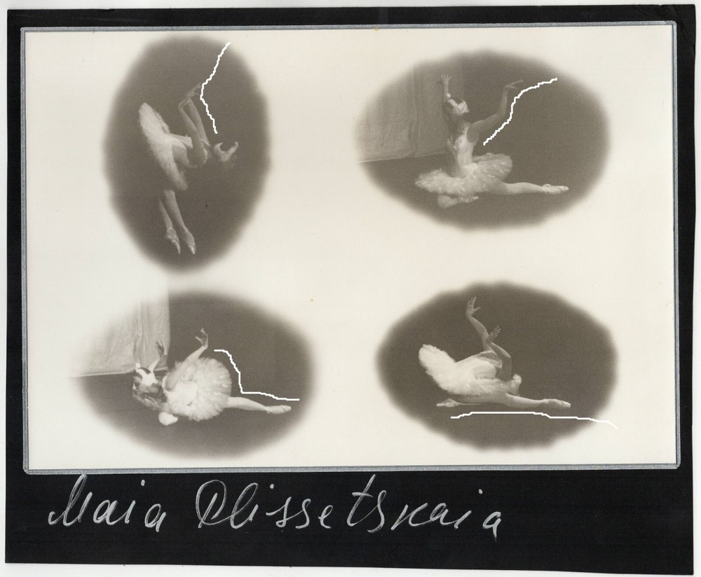 30x20cm Orig Barite Photo Petra Bober 1984 Maja Plissezkaya SIGNED Ballet Dance