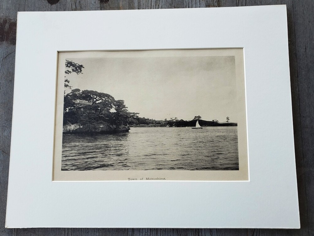 19th-Century Japanese Kazumasa Ogawa Photograph – View of Matsushima Japan #2