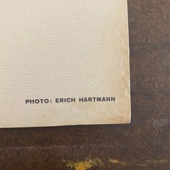 Vintage Photograph Print/ Plate- Erich Hartmann – «Where Can I Go?»- 12 x 12