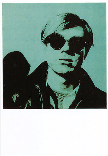 Andy Warhol 3, by Nat Finkelstein, postcard, postcard, carte postale,