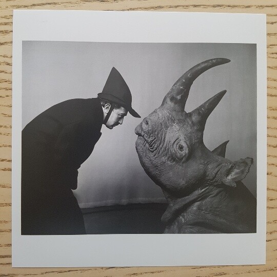 Philippe Halsman – Estate Stamped Photo – Magnum Square Print Limited Edition