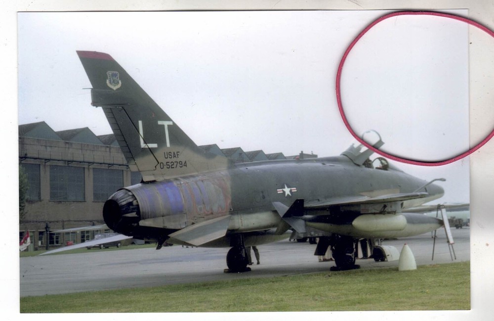 REPRO PHOTO PHOTO AIRCRAFT NA F-100 D SUPER SABRE VIETNAM REPRO
