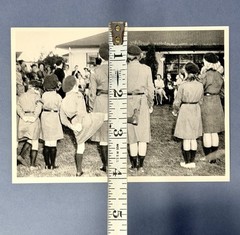 Girl Scout Ceremony Toronto Canada 1958 Fotofolio Art Photo Print Card 4.25”x6”
