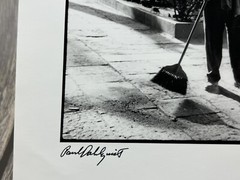 Paul Dahlquist Original B&W Photograph Signed “Oaxaca Sweepers” 8”x10”